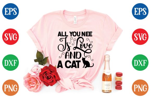 ALL YOU NEE is Love and a CAT Svg Review