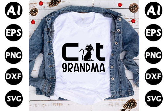 Cat Grandma Svg Design Review