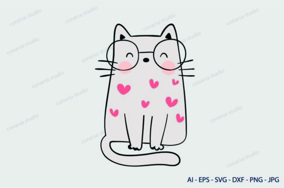Cat Heart Love Embroidery Design Review