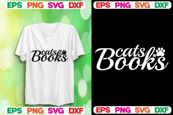 Cat SVG Design for T-Shirt Projects