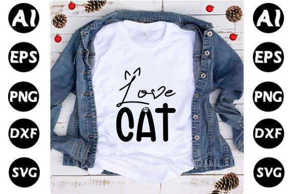 Cat Svg Design Love Cat Review