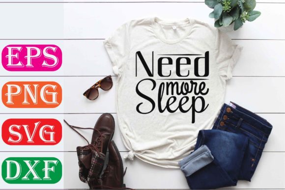Cat Svg Design Need More Sleep Review