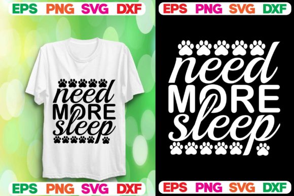Cat SVG Design Needs More Sleep