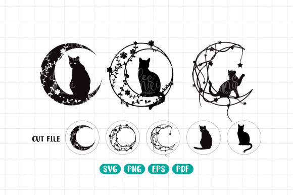 Moon Cat Svg Design Review